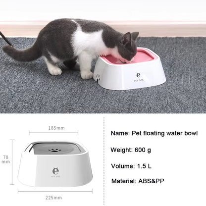 Dog Drinking Water Bowl Floating Non - Wetting Mouth Cat Bowl without Spill Drinking Water Dispenser Plastic Anti - Over Dog Bowl - AuraPetsDog Drinking Water Bowl Floating Non - Wetting Mouth Cat Bowl without Spill Drinking Water Dispenser Plastic Anti - Over Dog BowlAuraPets