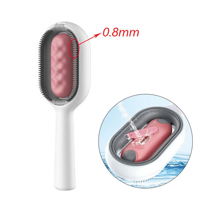 Double Sided Hair Removal Brushes for Cat Dog Pet Grooming Comb with Wipes Kitten Brush Cat Accessories Pet Products