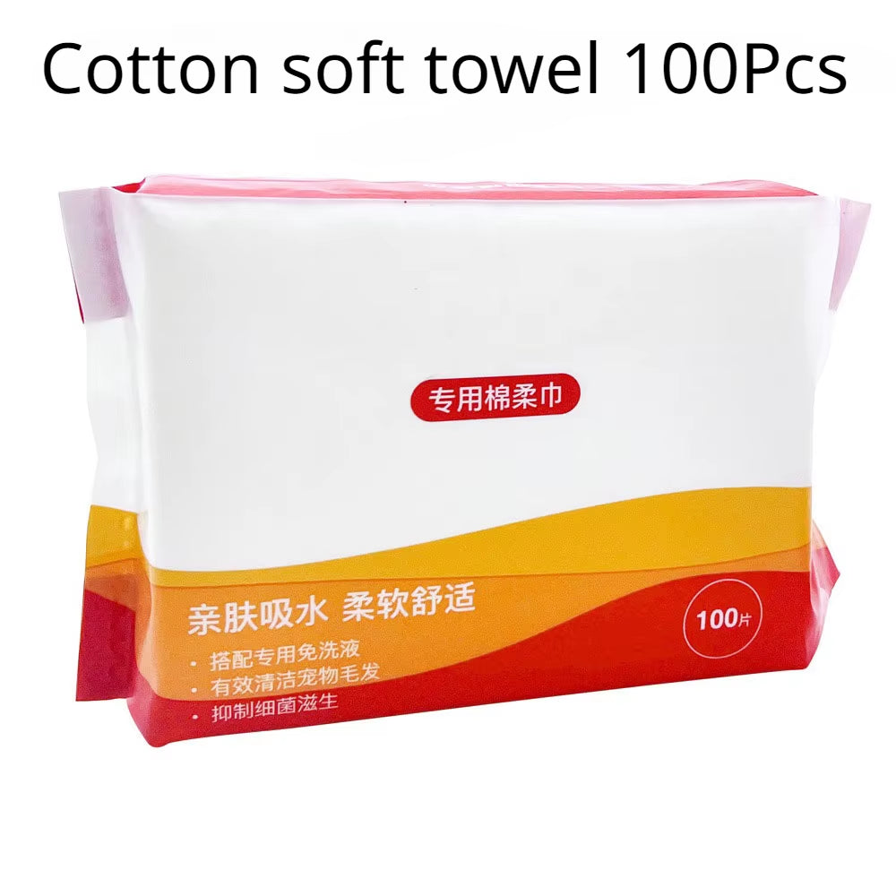 Double Sided Hair Removal Brushes for Cat Dog Pet Grooming Comb with Wipes Kitten Brush Cat Accessories Pet Products