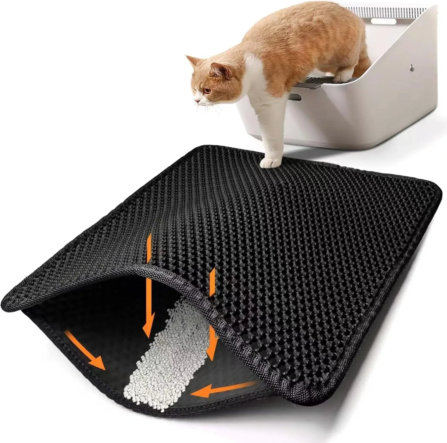 Cat Litter Trapping Mat - AuraPetsCat Litter Trapping MatAuraPets