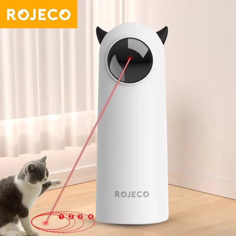 Automatic Cat Toy – Interactive Smart LED Laser - AuraPetsAutomatic Cat Toy – Interactive Smart LED LaserAuraPets