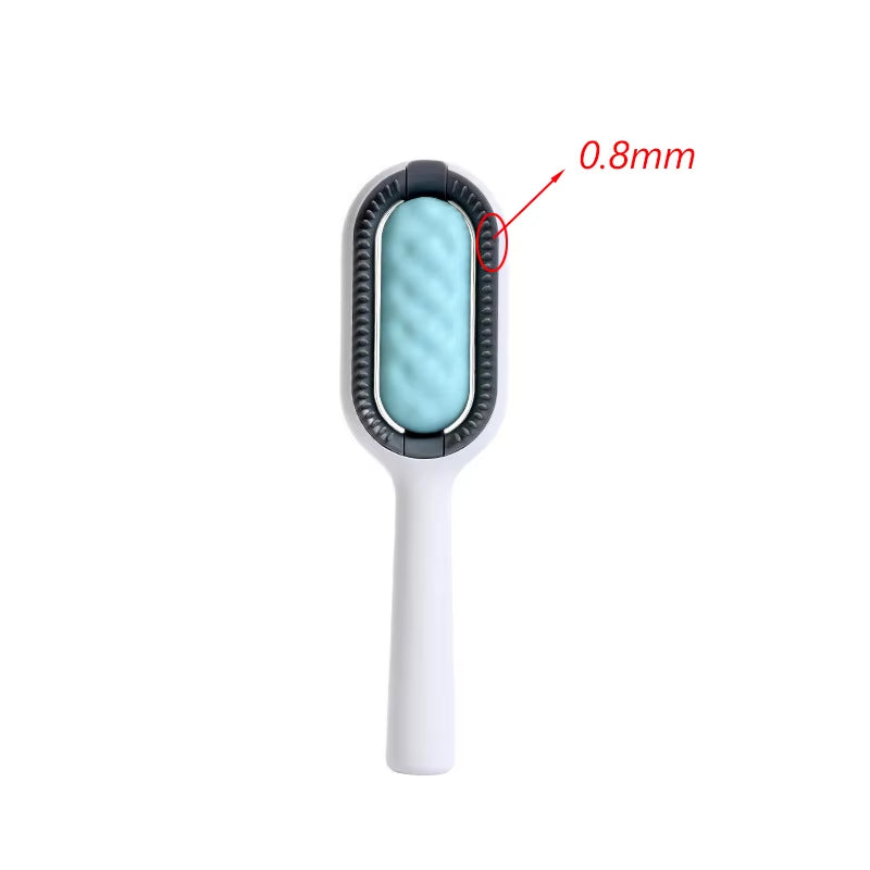 Double Sided Hair Removal Brushes for Cat Dog Pet Grooming Comb with Wipes Kitten Brush Cat Accessories Pet Products