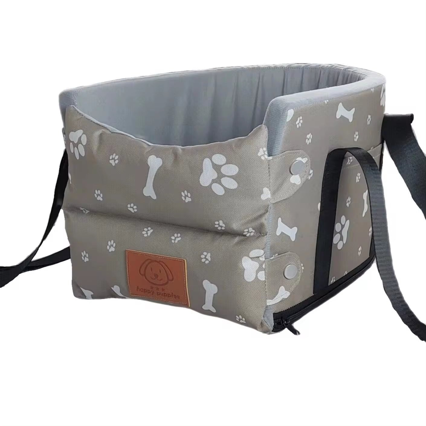 Car Central Dog Car Seat Bed Portable Dog Carrier for Small Dogs and Cats Safety Travel Bag Accessories - AuraPetsCar Central Dog Car Seat Bed Portable Dog Carrier for Small Dogs and Cats Safety Travel Bag AccessoriesAuraPets